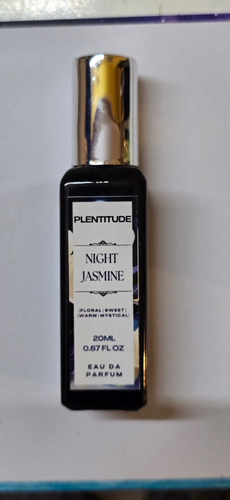 Night Jasmine Eau De Parfum | Elegant Floral & Sweet Fragrance For Female | 20ml | Plentitude - Plentitude | Luxury Fragrances