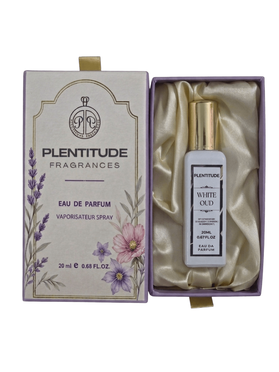 White Oud Eau De Parfum | Luxurious Long-Lasting Woody & Sensual Fragrance Unisex | 50ml | Plentitude - Plentitude | Luxury Fragrances