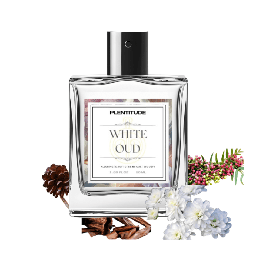 White Oud Eau De Parfum Luxurious Long-Lasting Woody Sensual Fragrance Unisex 50ml Plentitude