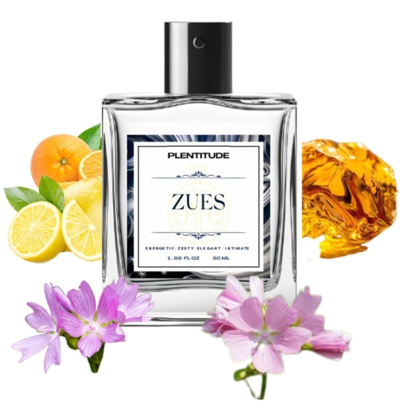 ZUES Eau De Parfum | Energetic & Divine Fragrance for Men | 50ml | Plentitude - Plentitude | Luxury Fragrances