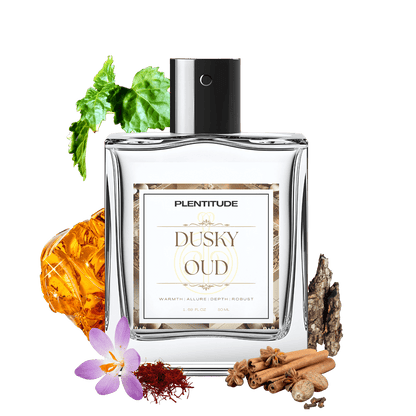 Dusky Oud Perfume | Luxury Long - Lasting | Unisex Fragrance | 50ml - Plentitude | Luxury Fragrances