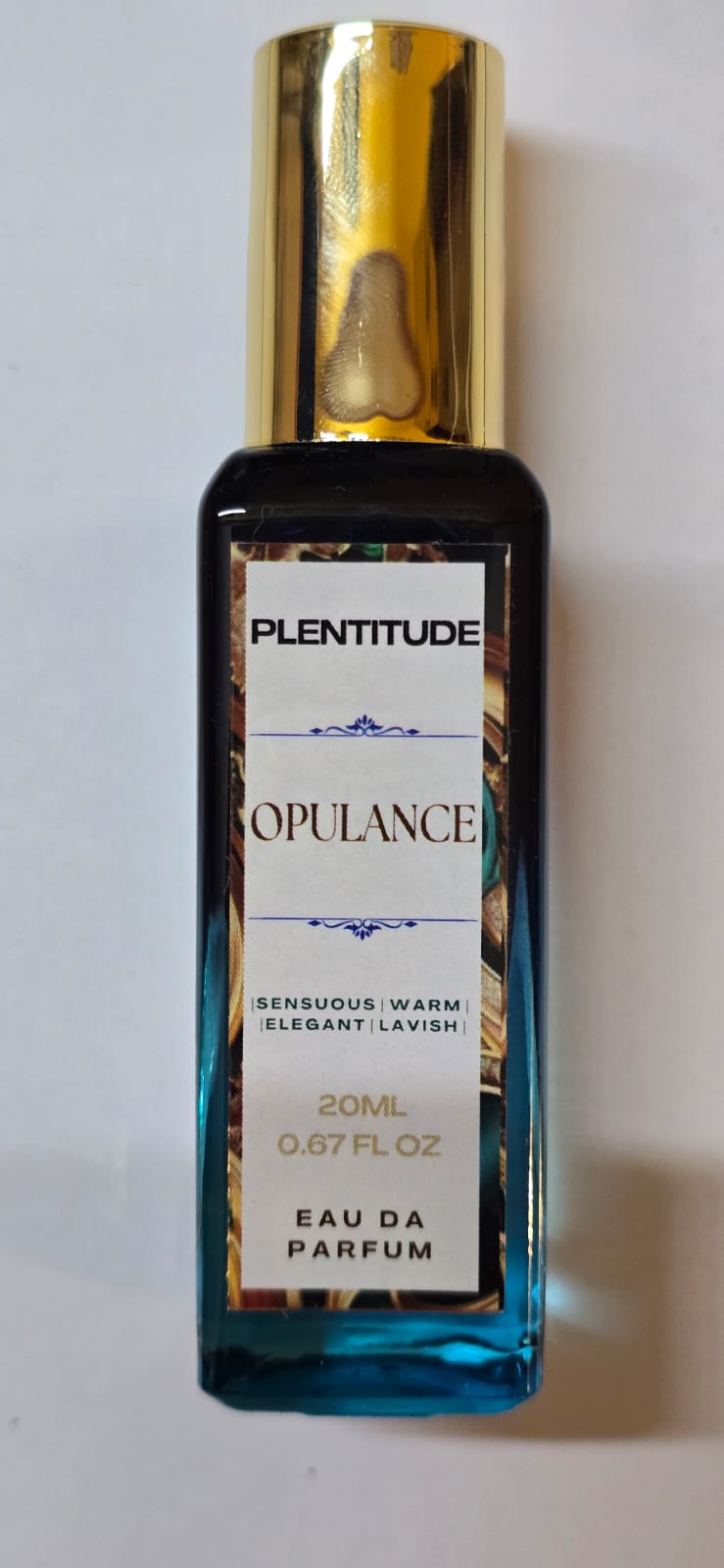 Opulance Eau De Parfum | Luxurious Floral & Oriental Men Fragrance | 20ml | Plentitude - Plentitude | Luxury Fragrances