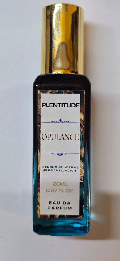 Opulance Eau De Parfum | Luxurious Floral & Oriental Men Fragrance | 20ml | Plentitude - Plentitude | Luxury Fragrances