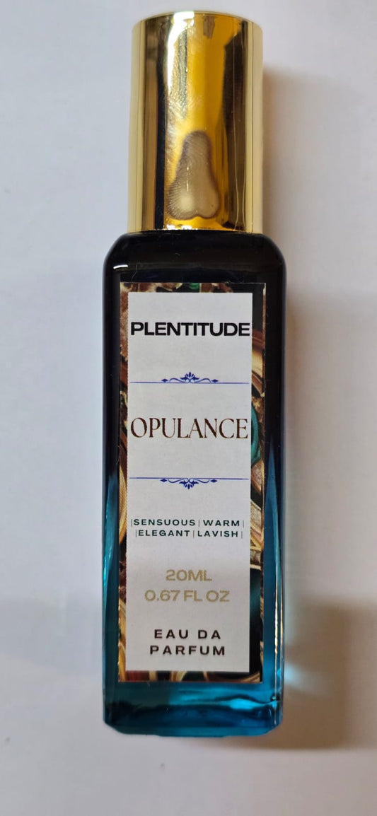 Opulance Eau De Parfum | Luxurious Floral & Oriental Men Fragrance | 20ml | Plentitude - Plentitude | Luxury Fragrances