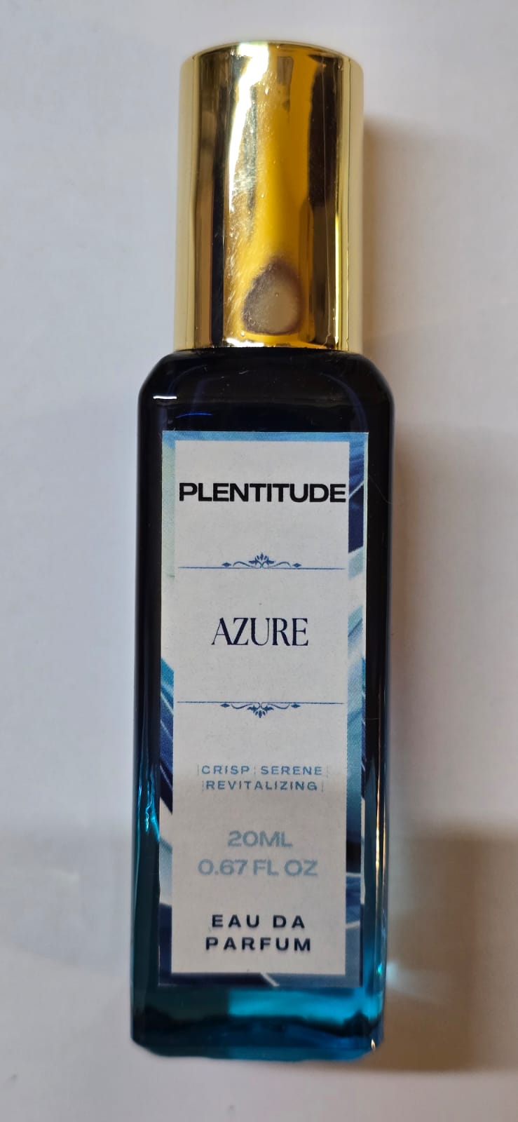 Azure Eau De Parfum | Fresh & Aquatic Unisex Fragrance | 20ml | Plentitude - Plentitude | Luxury Fragrances
