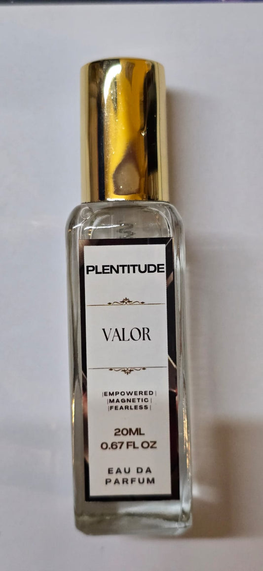 Valor Eau De Parfum | Bold & Spicy Fragrance For Female | 20ml | Plentitude - Plentitude | Luxury Fragrances