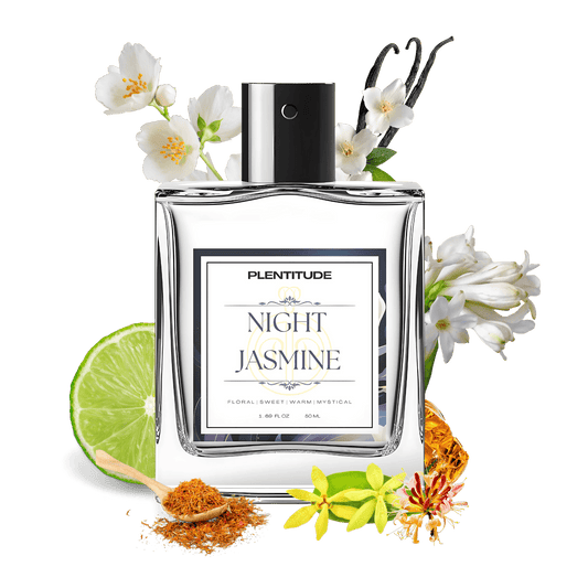 Night Jasmine Eau De Parfum | Elegant Floral & Sweet Fragrance For Female | 50ml | Plentitude - Plentitude | Luxury Fragrances