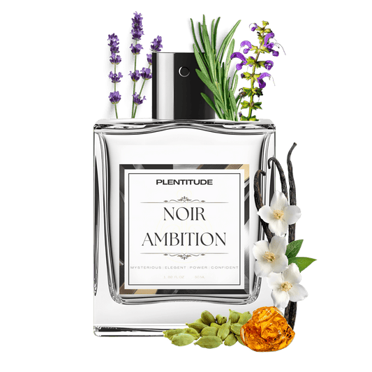 Noir Ambition Eau De Parfum | Bold & Smoky Male Fragrance | 50ml | Plentitude - Plentitude | Luxury Fragrances