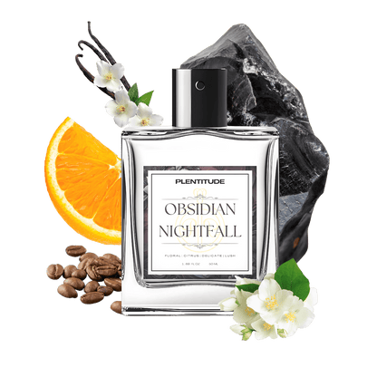 Obsidian Nightfall Eau De Parfum | Luxurious Long - Lasting Woody & Oriental Fragrance for Men | 50ml | Plentitude - Plentitude | Luxury Fragrances