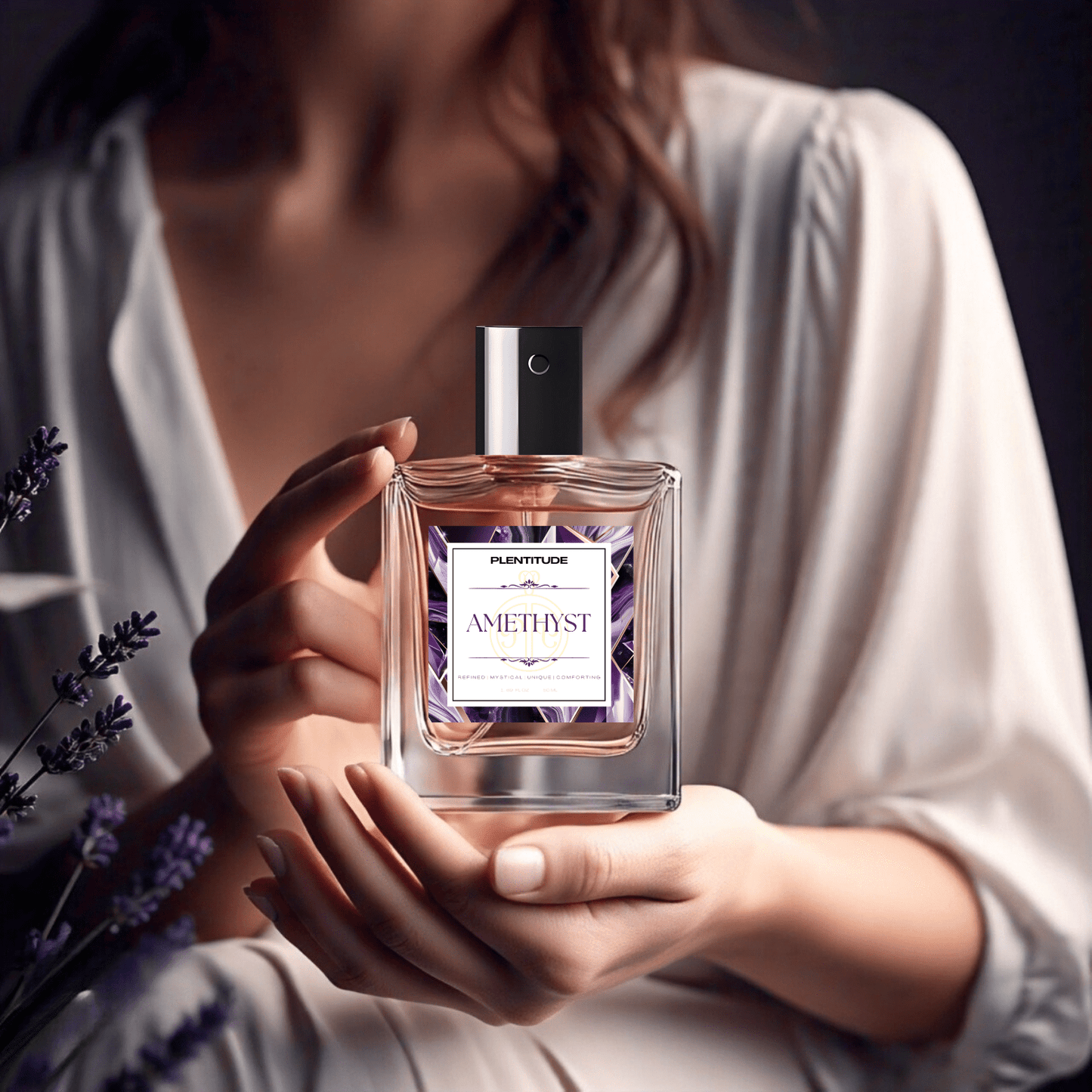 Amethyst Eau De Parfum | Elegant Floral & Fruity Fragrance For Female | 50ml | Plentitude - Plentitude | Luxury Fragrances