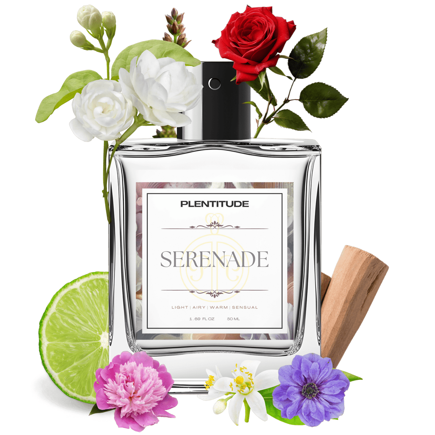 Serenade Eau De Parfum | floral and elegant Female Fragrance | 50ml | Plentitude - Plentitude | Luxury Fragrances