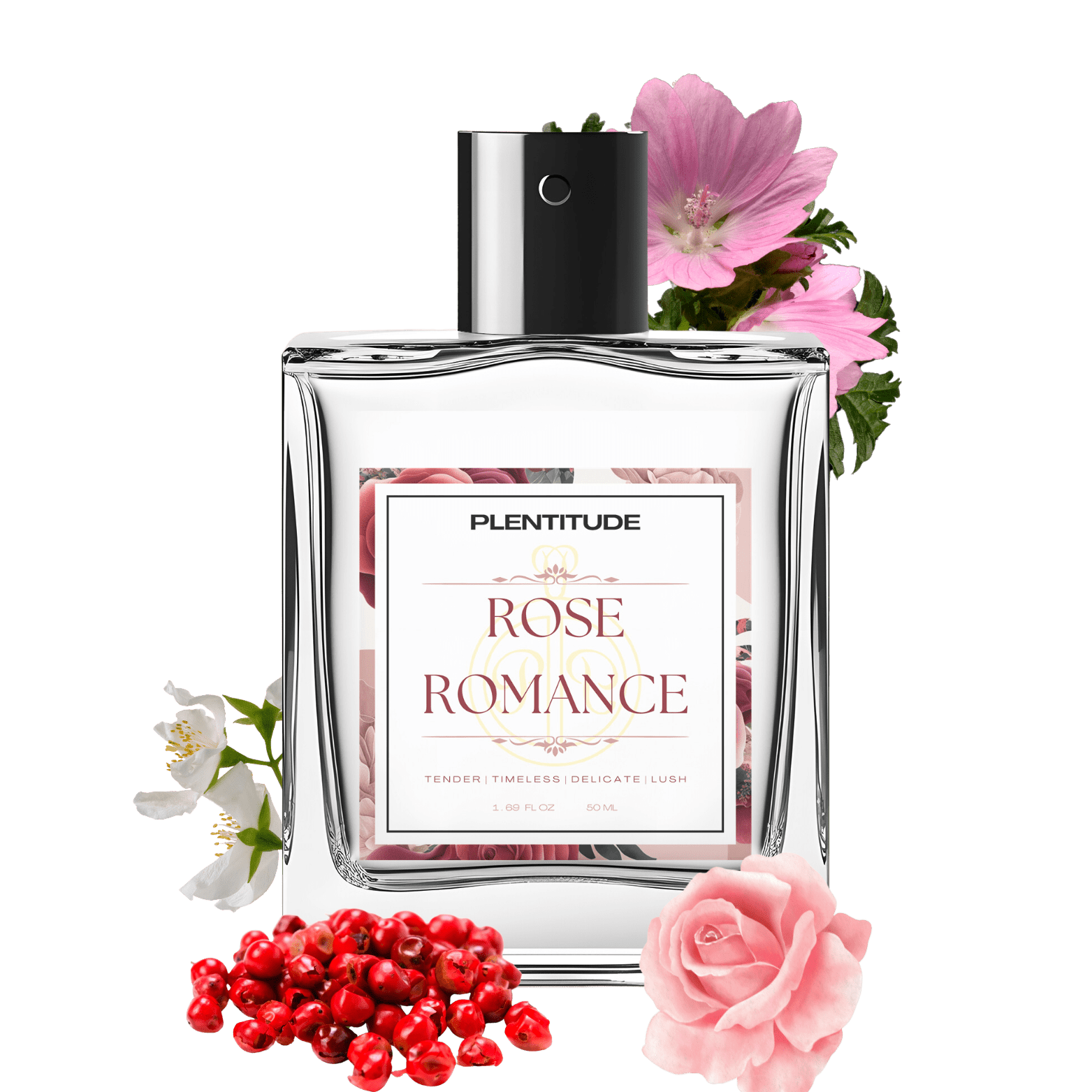 Rose Romance Eau De Parfum | Luxurious Long - Lasting Floral Fragrance For Female | Plentitude - Plentitude | Luxury Fragrances