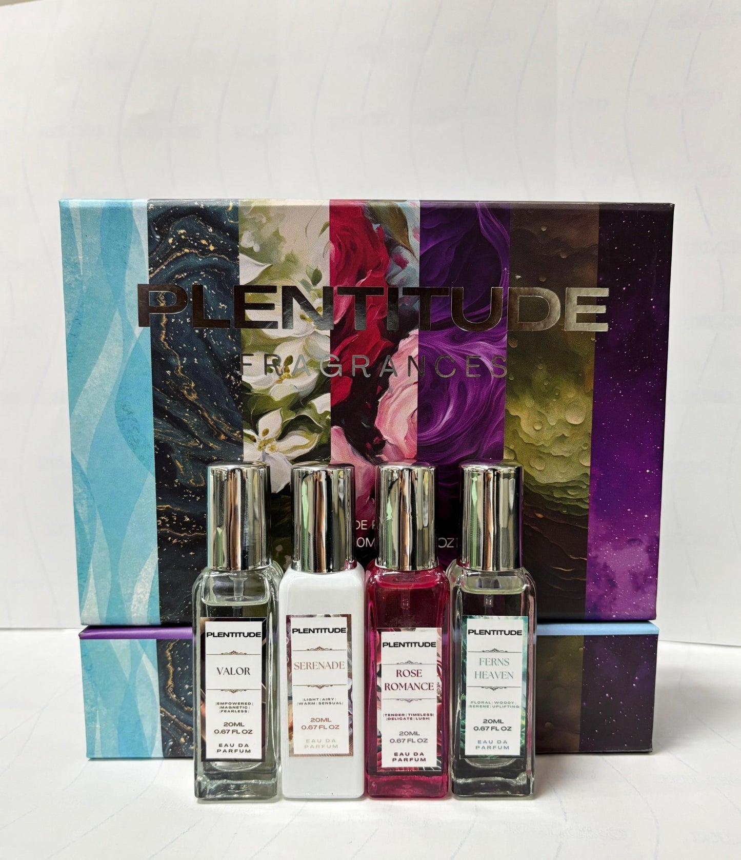 Combo Pack of 4 || Fragrance Gift Set for Women || 20 ML Each || Plentitude - Plentitude | Luxury Fragrances