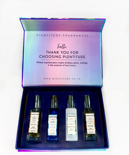 Combo Pack Of 4 || Set For Unisex || 20 ML || Plentitude - Plentitude | Luxury Fragrances