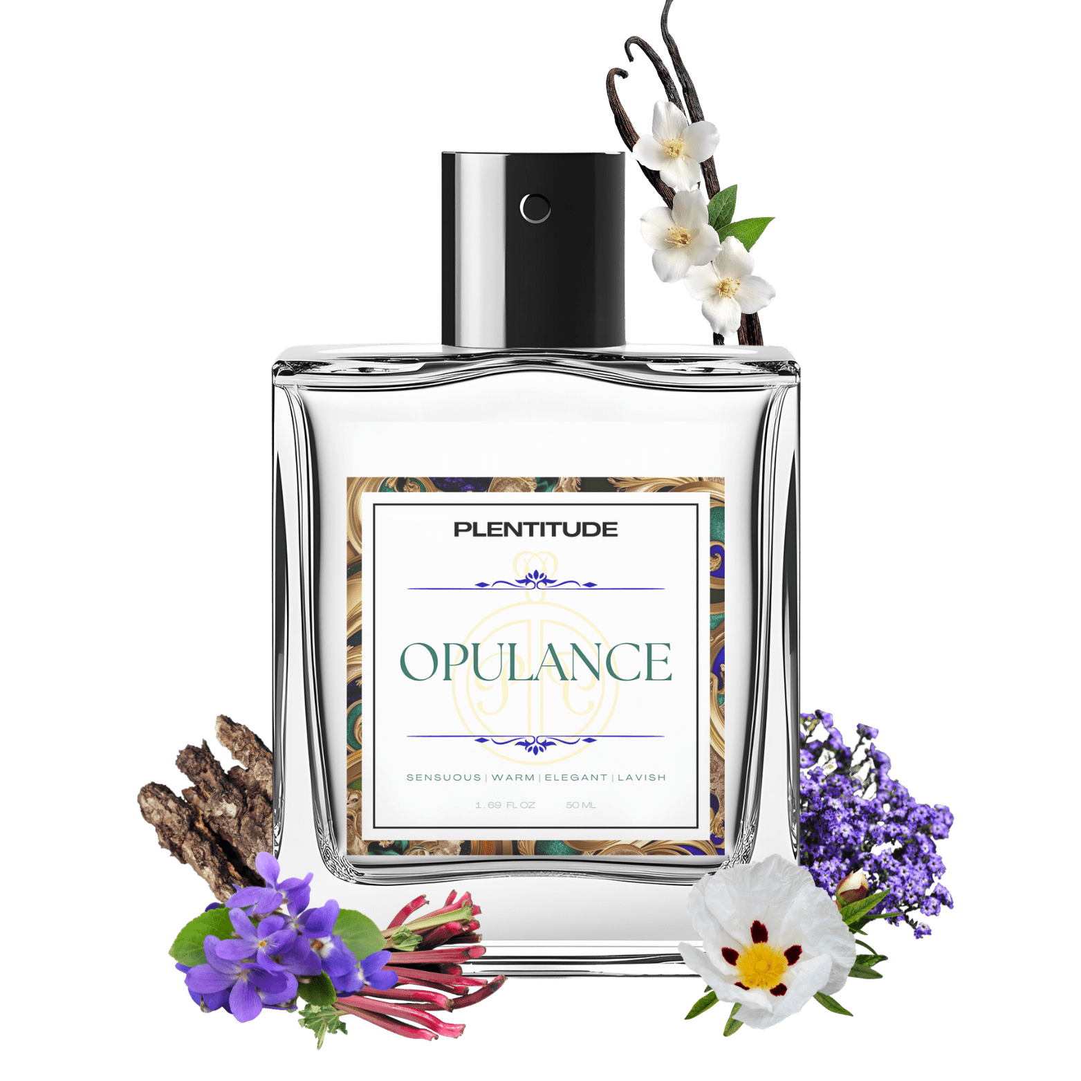 Opulance Eau De Parfum | Luxurious Floral & Oriental Men Fragrance | 50ml | Plentitude - Plentitude | Luxury Fragrances