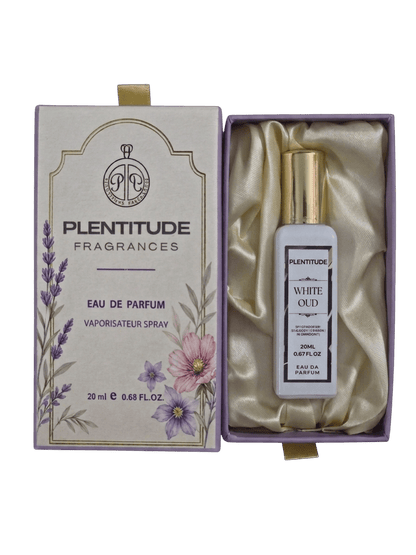 White Oud Eau De Parfum | Luxurious Long-Lasting Woody & Sensual Fragrance Unisex | 50ml | Plentitude - Plentitude | Luxury Fragrances