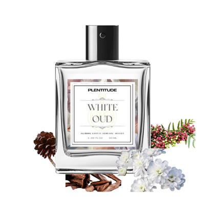 White Oud Eau De Parfum | Luxurious Long - Lasting Woody & Sensual Fragrance Unisex | 50ml | Plentitude - Plentitude | Luxury Fragrances